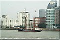 View of Iris speeding past New Providence Wharf #2