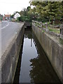 Watercourse beside Main Street, Scothern