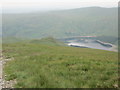 NY4612 : Haweswater now seen way below from the path up Kidsty Pike by Peter S