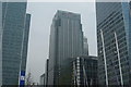 View of the Citigroup building from Wood Wharf