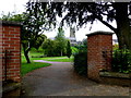 Entrance, Anderson Park, Coleraine