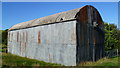 Old corrugated barn beside ODP