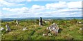 Stone circle on Mynydd Llangyndeyrin