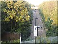 The railway line by Lancaster Road, Crouch End