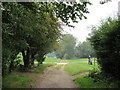 Southfield Road crosses North Downs Golf Course