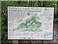 Woldingham Coutryside Walk information board