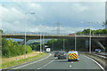 The A55 North Wales Expressway at  junction 9