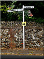 TG1905 : Roadsign on Newmarket Road by Geographer