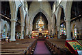 Interior, St Mary Magdalene church, St Leonards on Sea