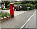 TG1905 : Cringleford Post Office Postbox by Geographer
