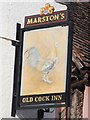 Old Cock Inn sign