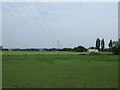 Farmland and powerlines