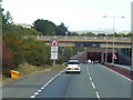 SH7778 : The A55 enters the Conwy Tunnel by Ian S