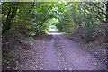 The Trans Pennine Trail runs a little to the south of due west at this point