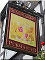 Kings Arms sign