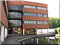 Offices at the end of the Aylesbury Arm, Grand Union Canal