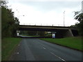 M58 motorway over Whitelodge Farm