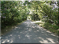 Hawthorn Road from the junction with Moat Road