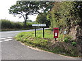 Postbox where Culver Lane meets the A385