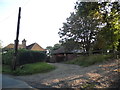 House entrance on Shere Road, Ewhurst