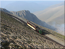 SH6055 : Snowdon Mountain Railway by Gareth James