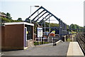 SD0896 : Ravenglass Railway Station by Peter Trimming