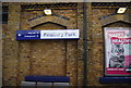 Sign, Finsbury Park Station