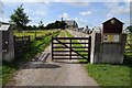 Gate and drive to St Mary