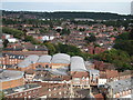 Looking from Worcester Cathedral