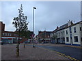 Approaching the White Hart in Churchgate