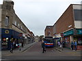 Junction of Windsor Street into Sherrard Street