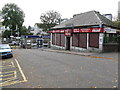 Scotstounhill railway station approach & post office