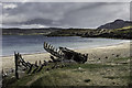 NC5862 : The wreck on Talmine Beach in 2014 by Peter Moore