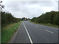 Sweeping bend in Burringham Road (B1450)