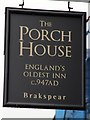 The Porch House sign