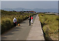 Wales  Coast Path at Kinmel Bay