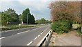 The A3 passing Guildford Cathedral