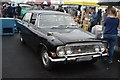 View of a Ford Zephyr Zodiac Mark III in the Classic Car Boot Sale