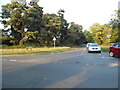 Bonnets Lane at the junction of Charlwood Road