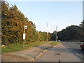 Bus stop on Charlwood Road, Ifield