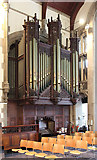 TQ2479 : St Barnabas, Addison Road - Organ by John Salmon
