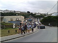 Road through Polzeath