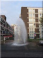 Water main on Hertford Road, Kingsland