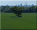 View towards Coventry city centre