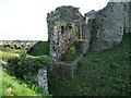 The North gate of Kidwelly Castle