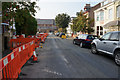 Roadworks on Caroline Street, Llandudno