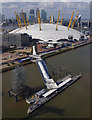 TQ3980 : O2 Arena and QE2 Pier by Ian Taylor