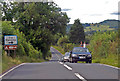 A417 approaching junction to The Malverns