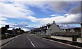 NJ7405 : Approaching Echt crossroads by Stanley Howe
