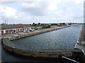 Lock between the Royal Docks and the River Thames